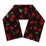 Cherry Fruit Pattern Print Scarf