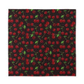 Cherry Fruit Pattern Print Silk Bandana