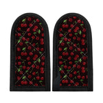 Cherry Fruit Pattern Print Skillet Handle Cover