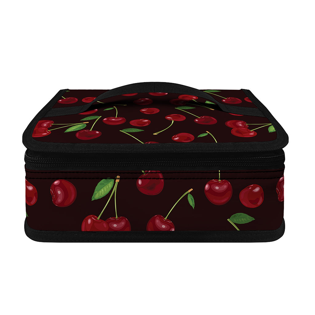 Cherry Fruit Pattern Print Small Lunch Bag