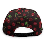 Cherry Fruit Pattern Print Snapback Cap