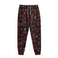 Cherry Fruit Pattern Print Sweatpants
