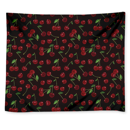 Cherry Fruit Pattern Print Tapestry