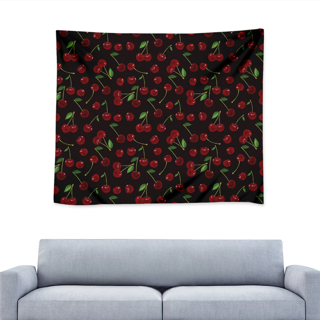 Cherry Fruit Pattern Print Tapestry