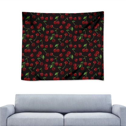 Cherry Fruit Pattern Print Tapestry