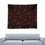 Cherry Fruit Pattern Print Tapestry