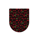 Cherry Fruit Pattern Print Toilet Lid Cover