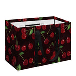 Cherry Fruit Pattern Print Utility Tote Bag