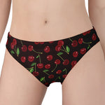 Cherry Fruit Pattern Print Women's Panties