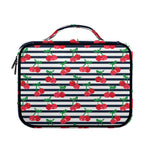 Cherry Striped Pattern Print Briefcase Bible Bag