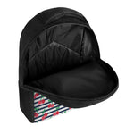 Cherry Striped Pattern Print Casual Backpack