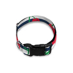 Cherry Striped Pattern Print Dog Collar