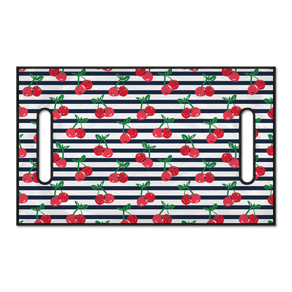 Cherry Striped Pattern Print Golf Cart Seat Cover