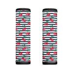 Cherry Striped Pattern Print Handle Covers