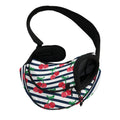 Cherry Striped Pattern Print Pet Sling Carrier
