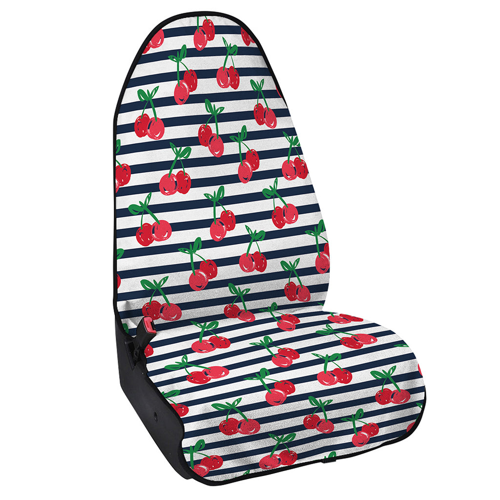Cherry Striped Pattern Print Waterproof Car Seat Cover