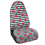Cherry Striped Pattern Print Waterproof Car Seat Cover