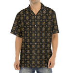 Chi Rho Orthodox Pattern Print Aloha Shirt