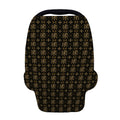Chi Rho Orthodox Pattern Print Baby Seat Cover