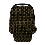 Chi Rho Orthodox Pattern Print Baby Seat Cover