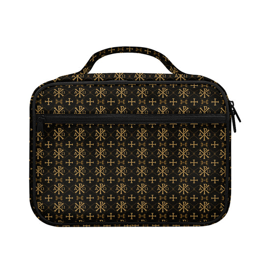 Chi Rho Orthodox Pattern Print Briefcase Bible Bag