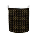 Chi Rho Orthodox Pattern Print Collapsible Laundry Basket