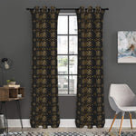 Chi Rho Orthodox Pattern Print Curtain