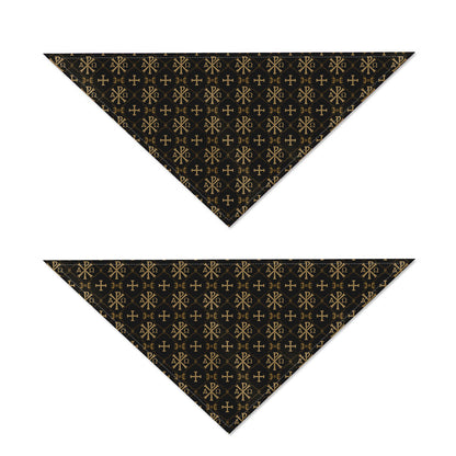 Chi Rho Orthodox Pattern Print Dog Bandana