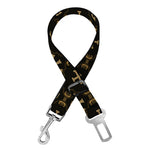 Chi Rho Orthodox Pattern Print Dog Seat Belt