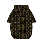 Chi Rho Orthodox Pattern Print Dog Zip Up Hoodie