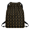 Chi Rho Orthodox Pattern Print Drawstring Backpack