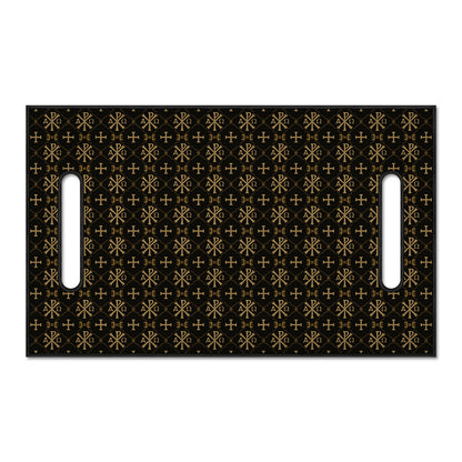 Chi Rho Orthodox Pattern Print Golf Cart Seat Cover