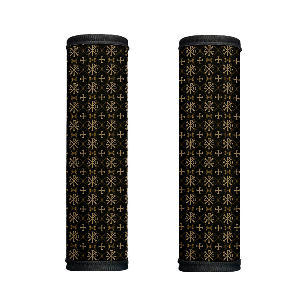 Chi Rho Orthodox Pattern Print Handle Covers