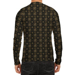 Chi Rho Orthodox Pattern Print Men's Long Sleeve Rash Guard