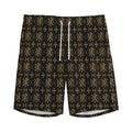 Chi Rho Orthodox Pattern Print Men's Athletic Shorts