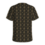 Chi Rho Orthodox Pattern Print Men's Sports T-Shirt