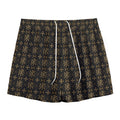 Chi Rho Orthodox Pattern Print Mesh Shorts