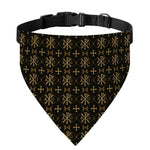 Chi Rho Orthodox Pattern Print Over The Collar Dog Bandana