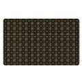 Chi Rho Orthodox Pattern Print Polyester Doormat