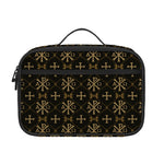 Chi Rho Orthodox Pattern Print Portable Lunch Bag