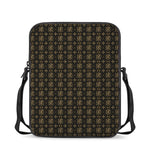 Chi Rho Orthodox Pattern Print Rectangular Crossbody Bag