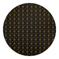 Chi Rho Orthodox Pattern Print Round Blanket