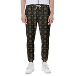 Chi Rho Orthodox Pattern Print Scuba Joggers