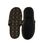Chi Rho Orthodox Pattern Print Slippers