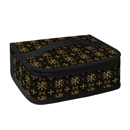 Chi Rho Orthodox Pattern Print Small Lunch Bag
