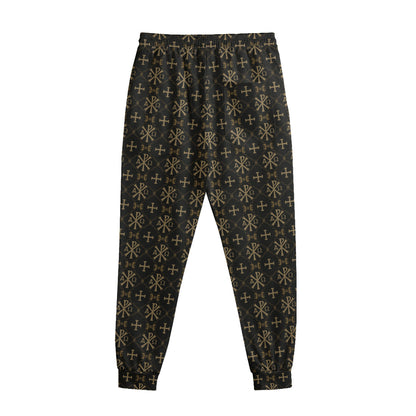 Chi Rho Orthodox Pattern Print Sweatpants