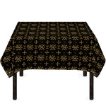 Chi Rho Orthodox Pattern Print Tablecloth