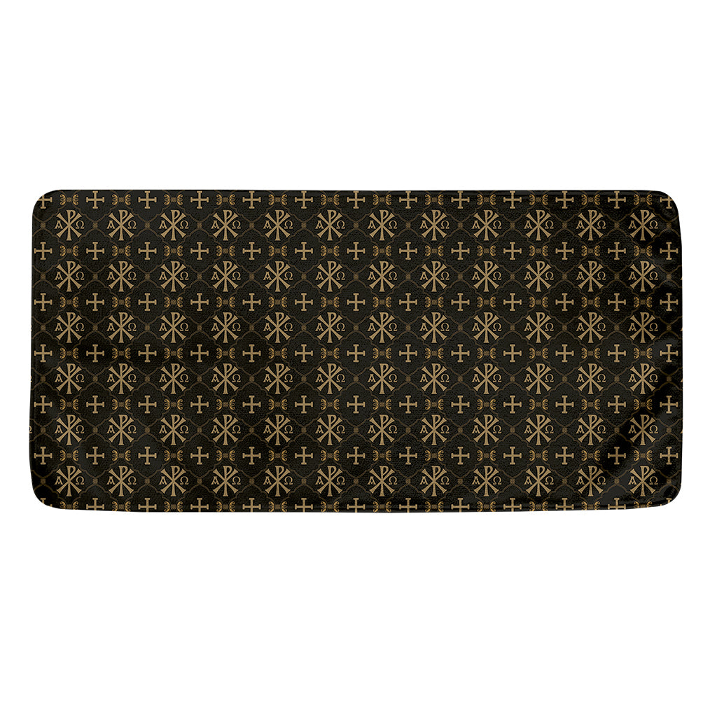Chi Rho Orthodox Pattern Print Towel