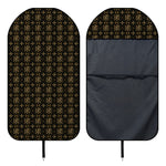 Chi Rho Orthodox Pattern Print Waterproof Car Seat Cover