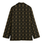 Chi Rho Orthodox Pattern Print Women's Cotton Blazer